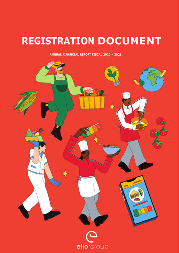 Thumbnail Elior Group Universal Registration Document 2020-2021