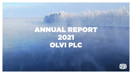 Thumbnail Olvi plc Annual Report 2021
