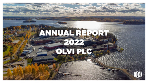 Thumbnail Olvi plc Annual Report 2022