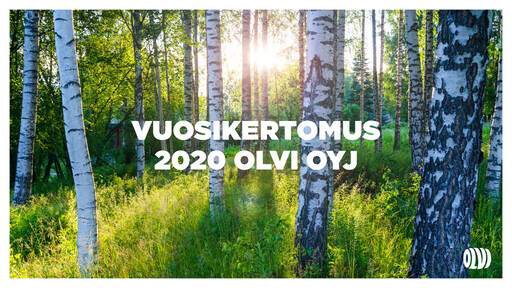 Thumbnail Olvi plc Annual Report 2020