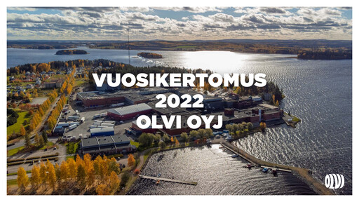 Thumbnail Olvi plc Annual Report 2022