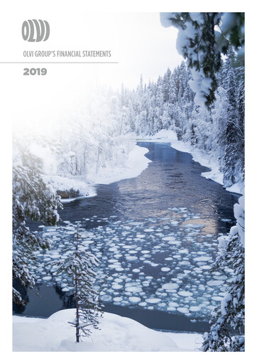Thumbnail Olvi plc Financial Statement 2019