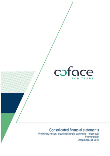 Thumbnail Coface
 Financial Statement 2018