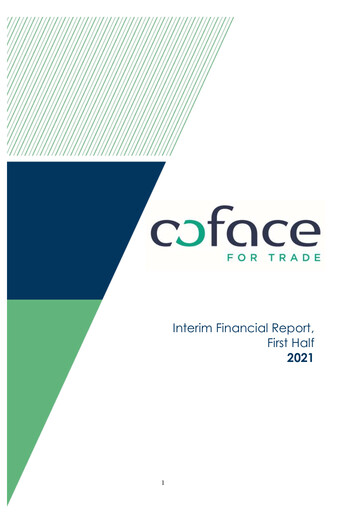 Thumbnail Coface
 Half-year Report 2021-h1