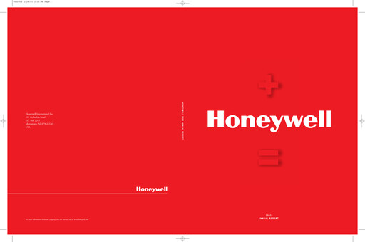 Thumbnail Honeywell Annual Report 2002