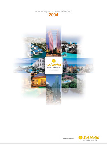Thumbnail Meliá Hotels International Annual Report 2004