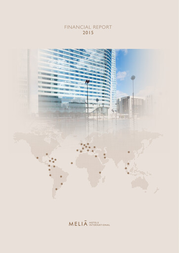 Thumbnail Meliá Hotels International Financial Report 2015