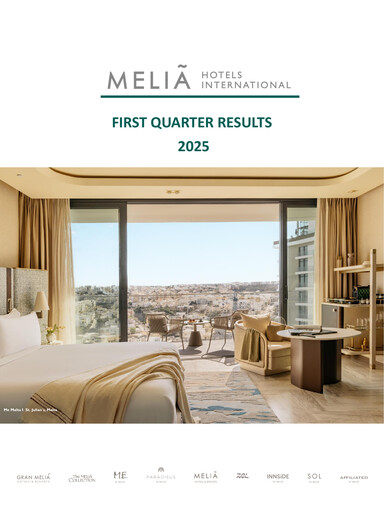 Thumbnail Meliá Hotels International Quarterly Report 2025-q1