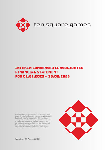 Thumbnail Ten Square Games
 Half-year Report 2025-h1