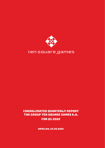 Thumbnail Ten Square Games
 Quarterly Report 2022-q1