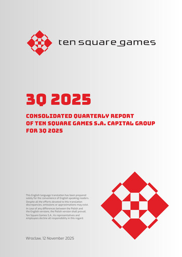 Thumbnail Ten Square Games
 Quarterly Report 2025-q3