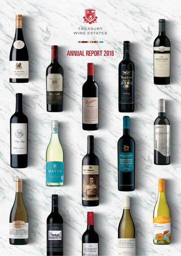 Thumbnail Treasury Wine Estates
 Annual Report 2018