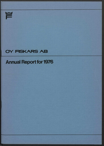 Thumbnail Fiskars Annual Report 1976