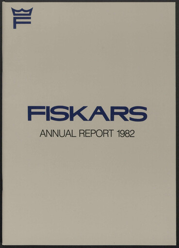 Thumbnail Fiskars Annual Report 1982