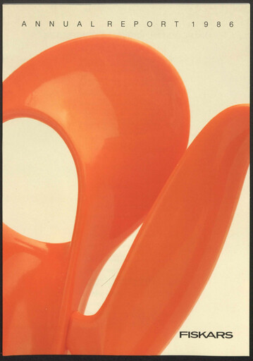 Thumbnail Fiskars Annual Report 1986