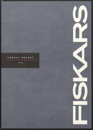 Thumbnail Fiskars Annual Report 1993