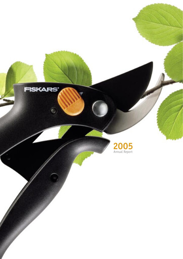 Thumbnail Fiskars Annual Report 2005