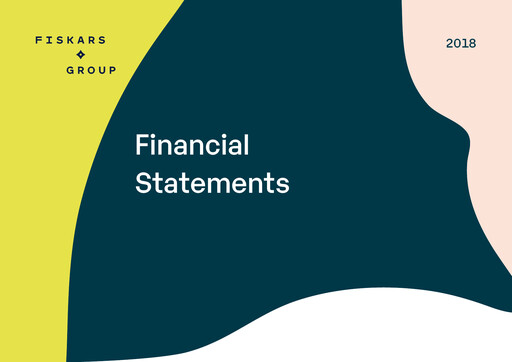 Thumbnail Fiskars Financial Statement 2018