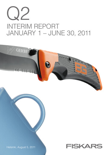 Thumbnail Fiskars Half-year Report 2011-h1