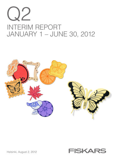 Thumbnail Fiskars Half-year Report 2012-h1