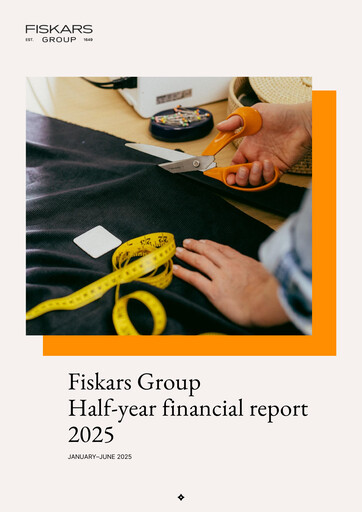 Thumbnail Fiskars Half-year Report 2025-h1