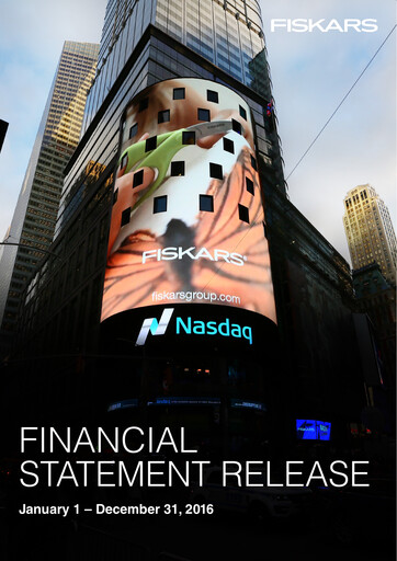 Thumbnail Fiskars Quarterly Report 2016-q4