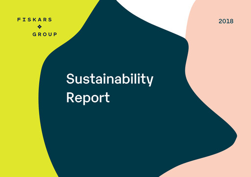 Thumbnail Fiskars Sustainability Report 2018
