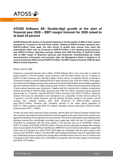 Thumbnail Atoss Quarterly Report 2026-q1