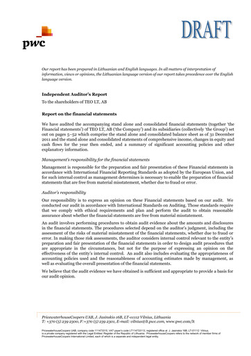 Thumbnail Telia Lietuva Annual Report 2011