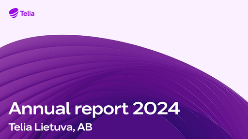 Thumbnail Telia Lietuva Annual Report 2024