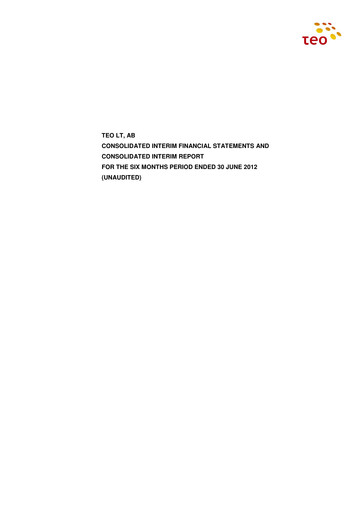 Thumbnail Telia Lietuva Half-year Report 2012-h1