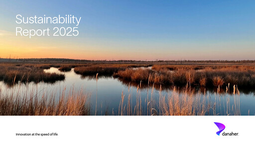 Thumbnail Danaher Sustainability Report 2025