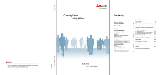 Thumbnail Biotest
 Annual Report 2008