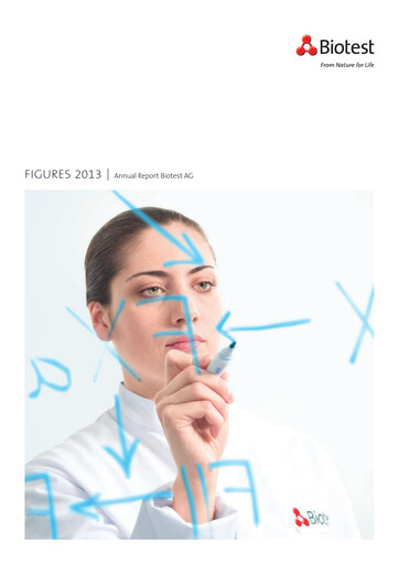 Thumbnail Biotest
 Annual Report 2013