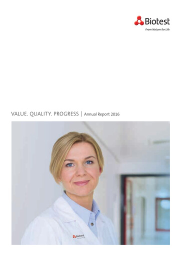 Thumbnail Biotest
 Annual Report 2016