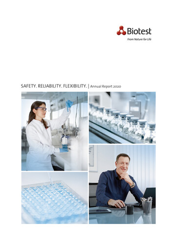 Thumbnail Biotest
 Annual Report 2020