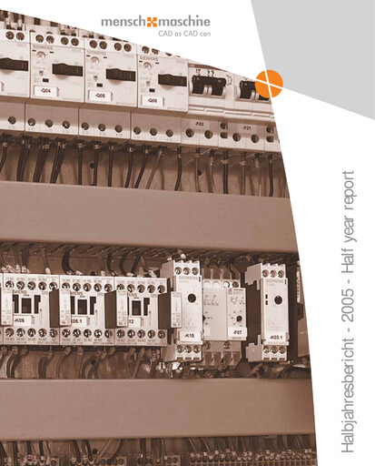 Thumbnail Mensch und Maschine Half-year Report 2005-h1