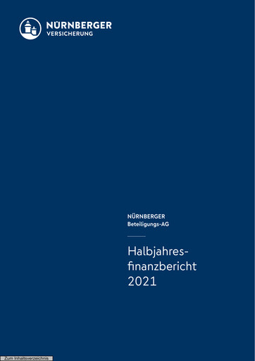 Thumbnail Nürnberger Versicherung
 Half-year Report 2021-h1