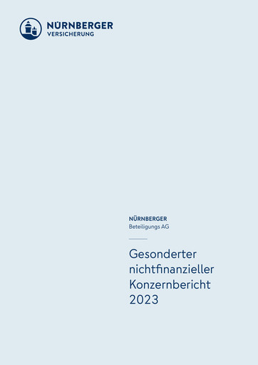 Thumbnail Nürnberger Versicherung
 Sustainability Report 2023
