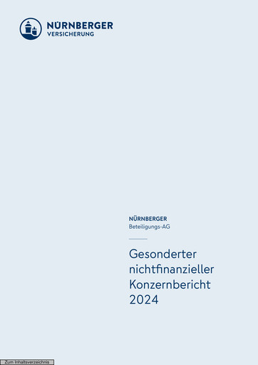 Thumbnail Nürnberger Versicherung
 Sustainability Report 2024