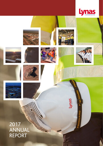 Thumbnail Lynas Annual Report 2017