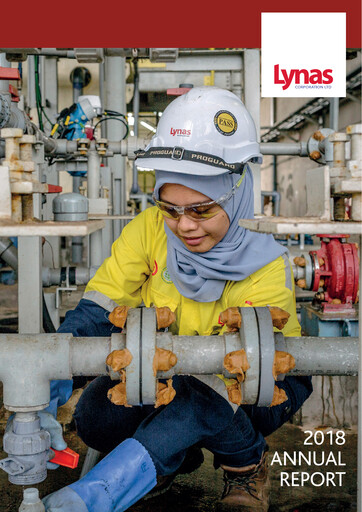 Thumbnail Lynas Annual Report 2018