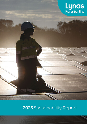 Vorschaubild Lynas ESG-Bericht 2025