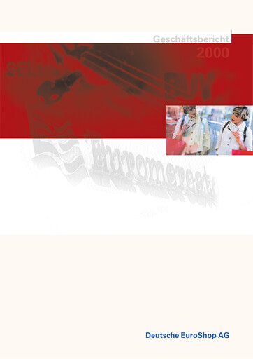 Thumbnail Deutsche EuroShop Annual Report 2000