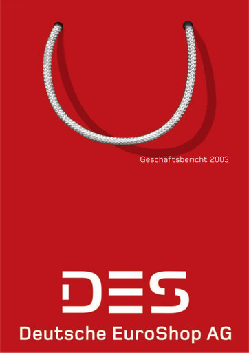 Thumbnail Deutsche EuroShop Annual Report 2003