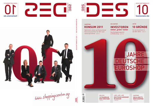 Thumbnail Deutsche EuroShop Annual Report 2010
