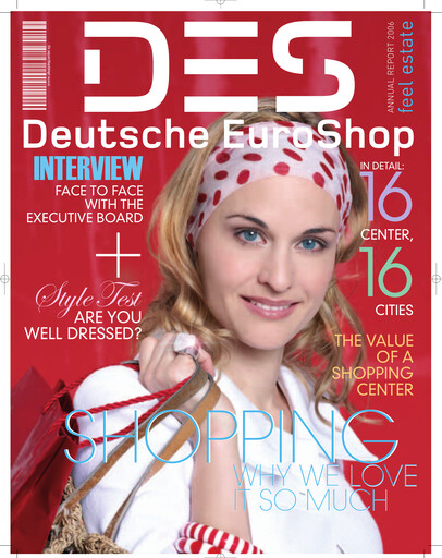 Thumbnail Deutsche EuroShop Annual Report 2006