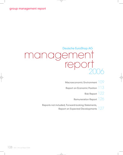 Thumbnail Deutsche EuroShop Financial Report 2006