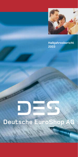 Thumbnail Deutsche EuroShop Half-year Report 2003-h1