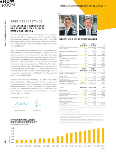 Thumbnail Deutsche EuroShop Half-year Report 2019-h1